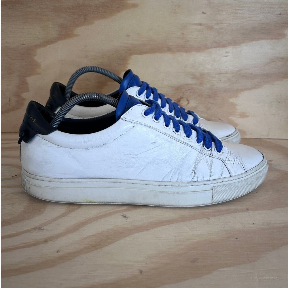 Givenchy - Paris Urban Street - Sneakers - White/Blue - Men's - 8 - DN 107